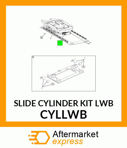 SLIDE CYLINDER KIT LWB CYLLWB