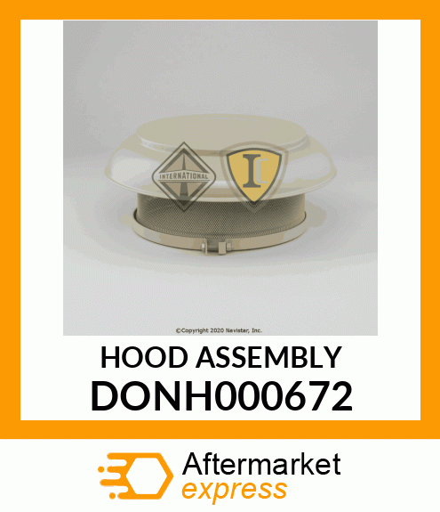 HOOD ASSEMBLY DONH000672