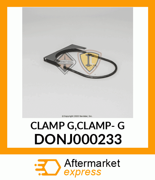 CLAMP G,CLAMP- G DONJ000233