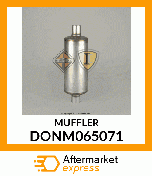 MUFFLER DONM065071