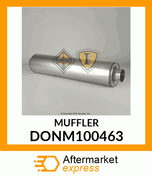 MUFFLER DONM100463