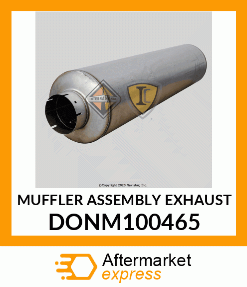 MUFFLER ASSEMBLY EXHAUST DONM100465