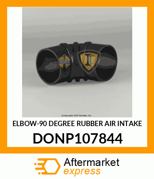 ELBOW-90 DEGREE RUBBER AIR INTAKE DONP107844