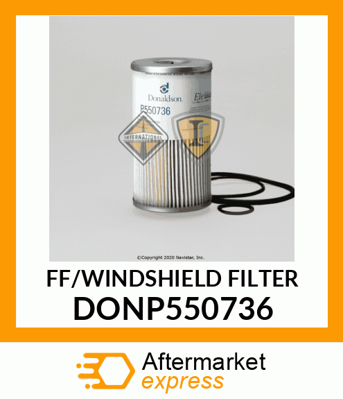 FF/WINDSHIELD FILTER DONP550736