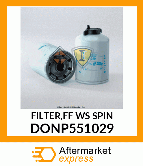 FILTER,FF WS SPIN DONP551029