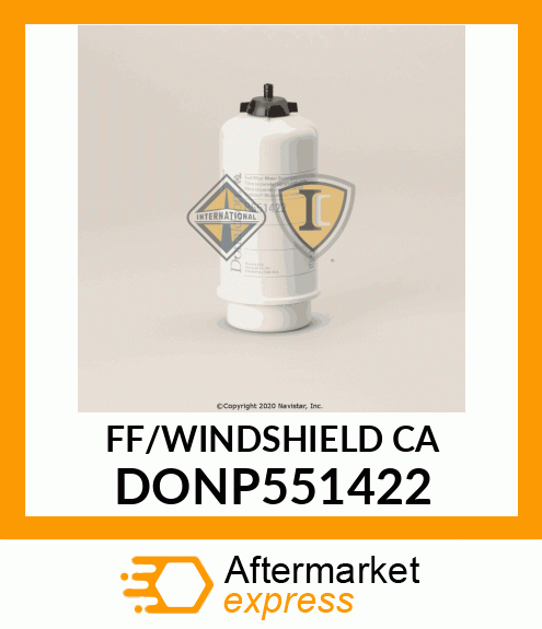 FF/WINDSHIELD CA DONP551422