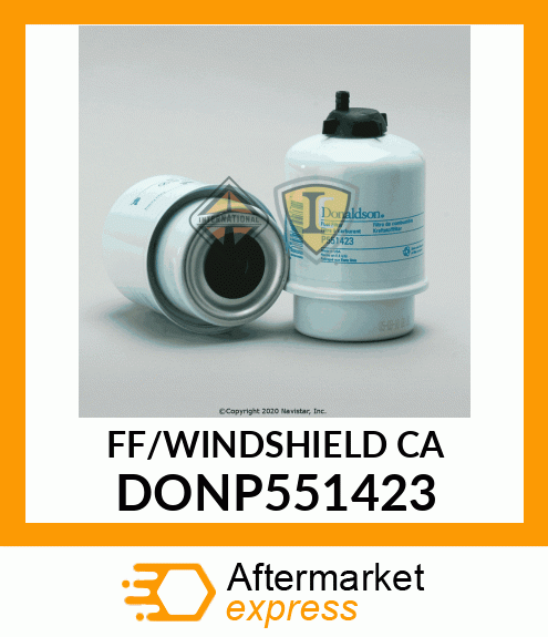 FF/WINDSHIELD CA DONP551423