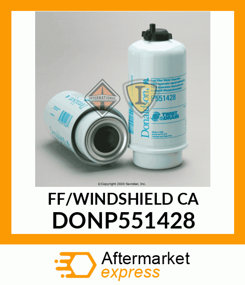 FF/WINDSHIELD CA DONP551428