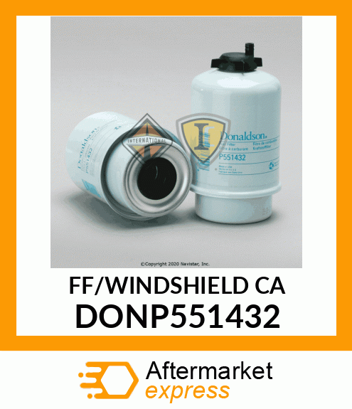 FF/WINDSHIELD CA DONP551432