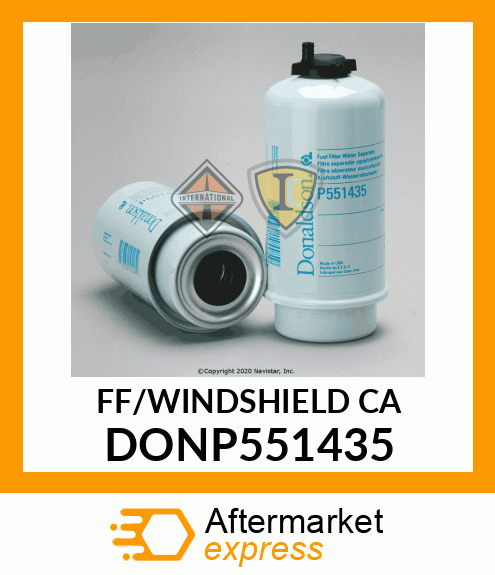 FF/WINDSHIELD CA DONP551435