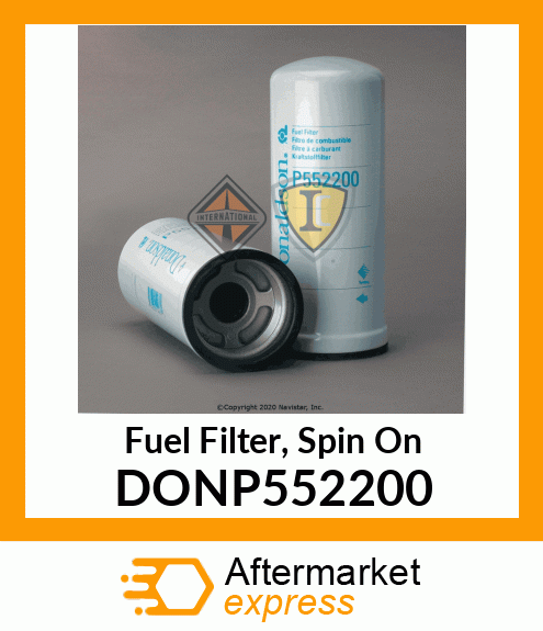Fuel Filter, Spin On DONP552200