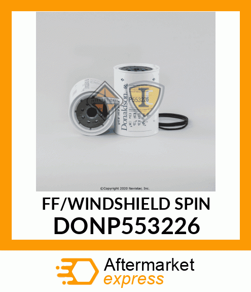 FF/WINDSHIELD SPIN DONP553226