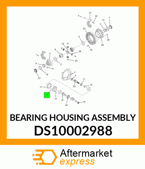 BEARING HOUSING ASSEMBLY DS10002988