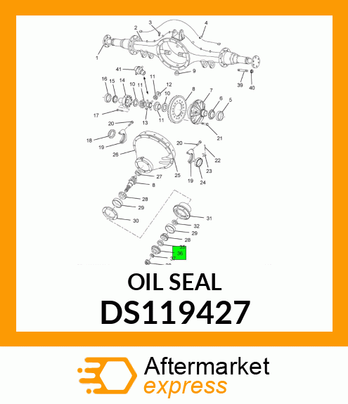 OIL SEAL DS119427