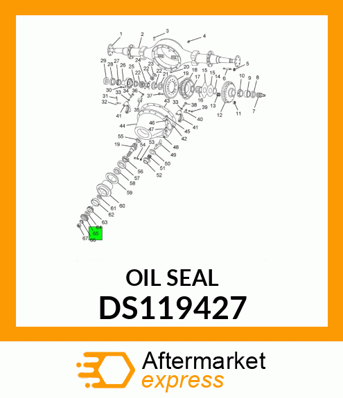 OIL SEAL DS119427