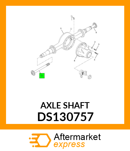 AXLE SHAFT DS130757