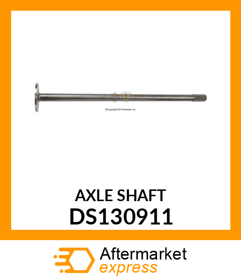AXLE SHAFT DS130911