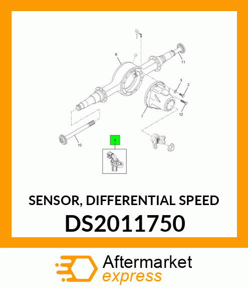 SENSOR, DIFFERENTIAL SPEED DS2011750