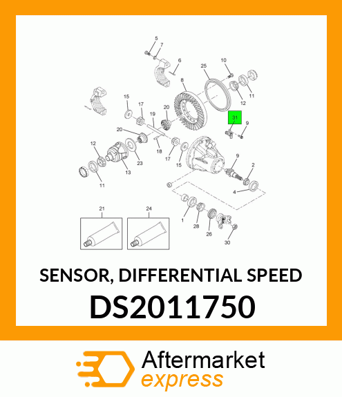 SENSOR, DIFFERENTIAL SPEED DS2011750