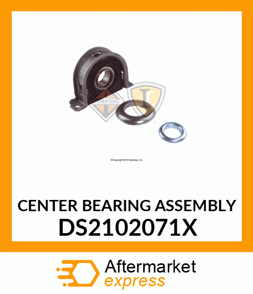 CENTER BEARING ASSEMBLY DS2102071X