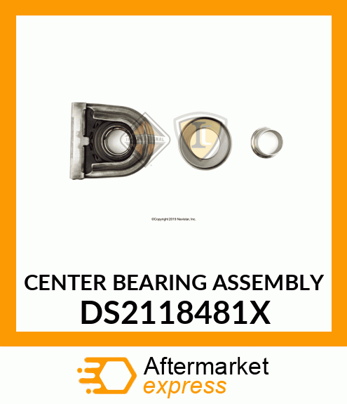 CENTER BEARING ASSEMBLY DS2118481X