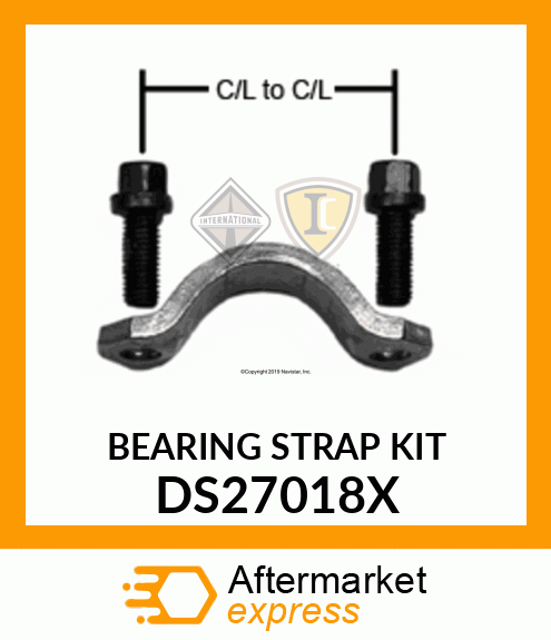 BEARING STRAP KIT DS27018X