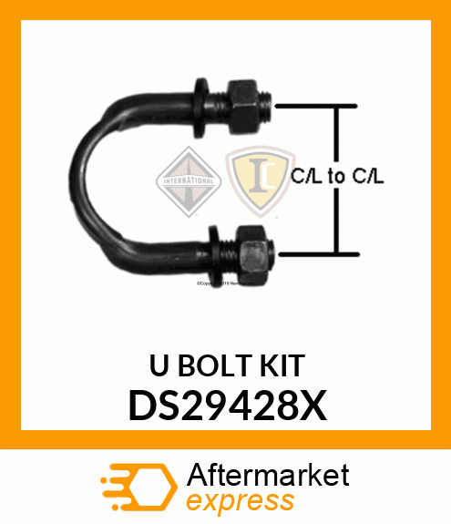 U BOLT KIT DS29428X