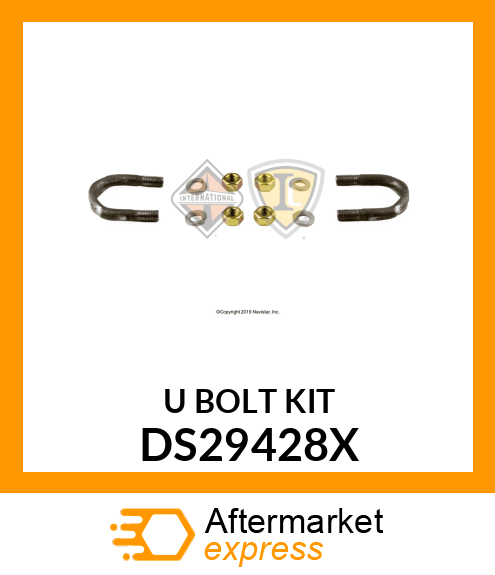 U BOLT KIT DS29428X