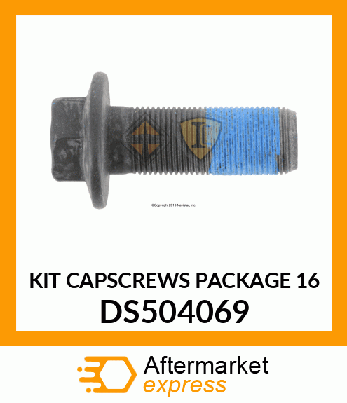 KIT CAPSCREWS PACKAGE 16 DS504069