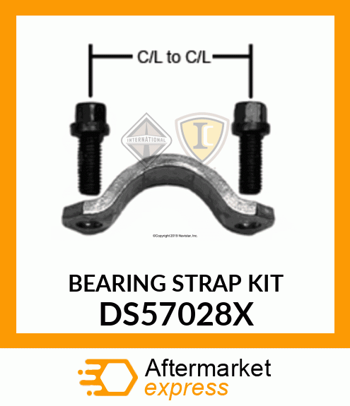 BEARING STRAP KIT DS57028X