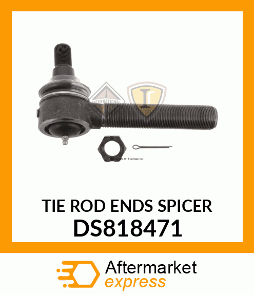 TIE ROD ENDS SPICER DS818471