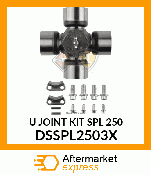 U JOINT KIT SPL 250 DSSPL2503X