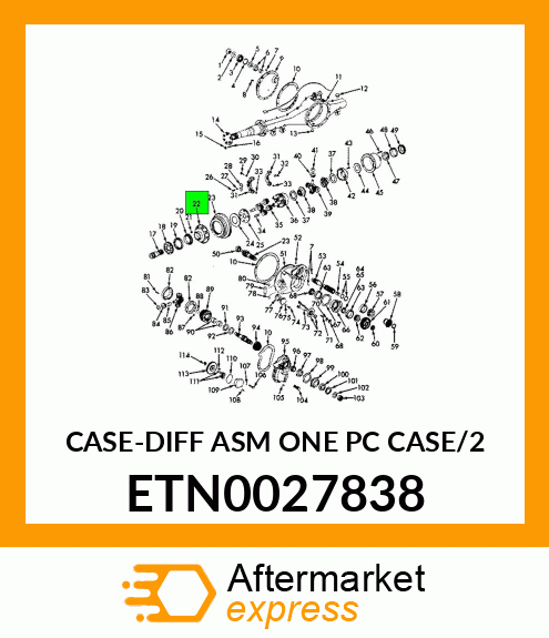 CASE-DIFF ASM ONE PC CASE/2 ETN0027838