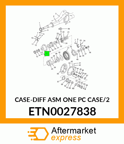 CASE-DIFF ASM ONE PC CASE/2 ETN0027838