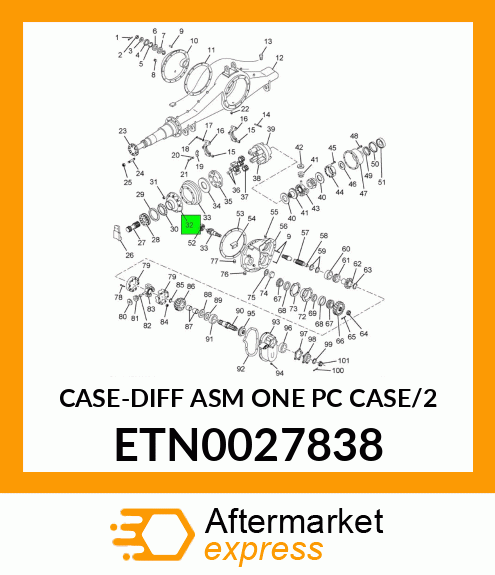 CASE-DIFF ASM ONE PC CASE/2 ETN0027838