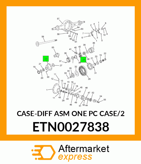 CASE-DIFF ASM ONE PC CASE/2 ETN0027838