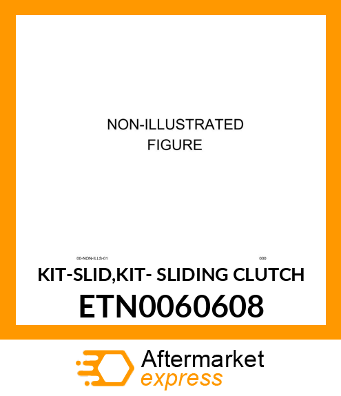 KIT-SLID,KIT- SLIDING CLUTCH ETN0060608