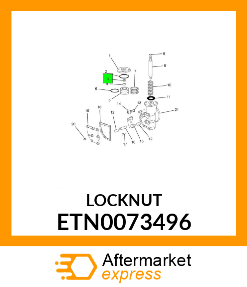 LOCKNUT ETN0073496