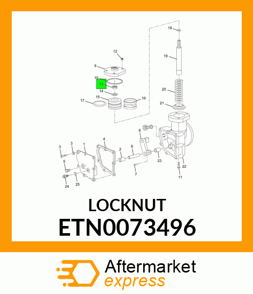 LOCKNUT ETN0073496