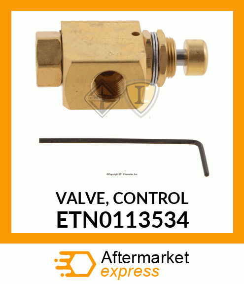 VALVE, CONTROL ETN0113534