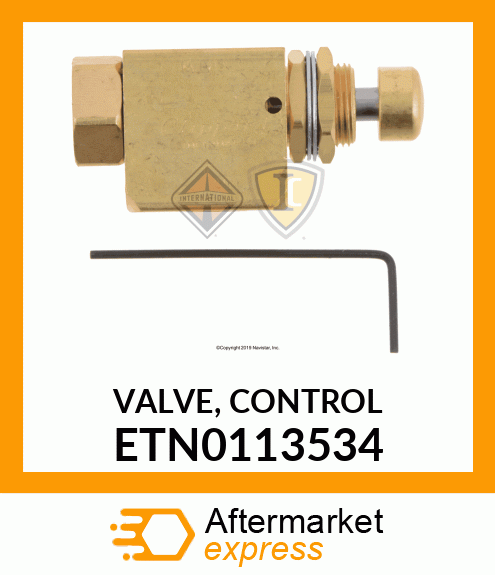 VALVE, CONTROL ETN0113534