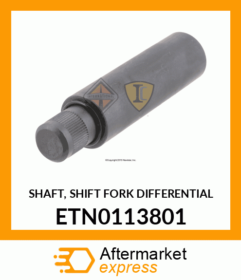 SHAFT, SHIFT FORK DIFFERENTIAL ETN0113801