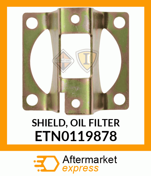 SHIELD, OIL FILTER ETN0119878