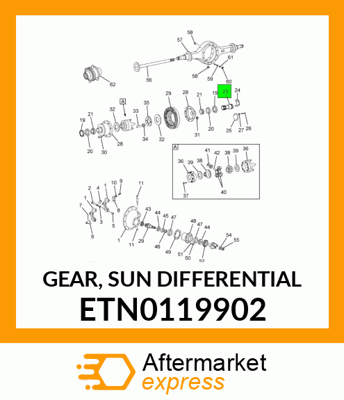 GEAR, SUN DIFFERENTIAL ETN0119902