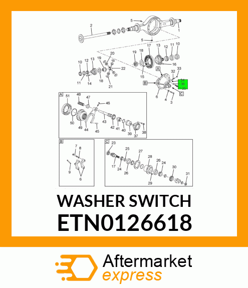 WASHER SWITCH ETN0126618