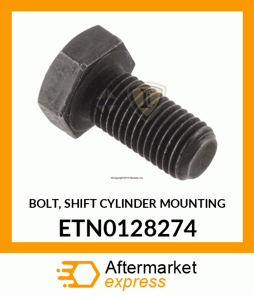 BOLT, SHIFT CYLINDER MOUNTING ETN0128274