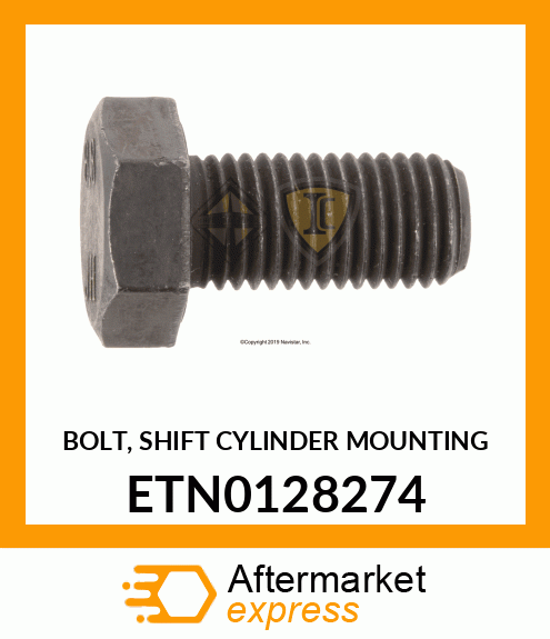 BOLT, SHIFT CYLINDER MOUNTING ETN0128274