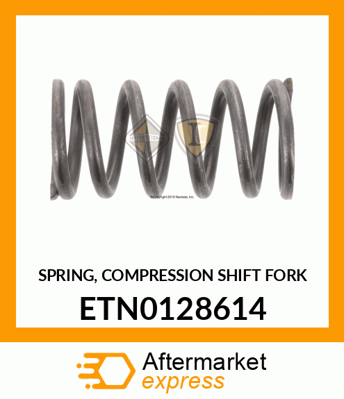 SPRING, COMPRESSION SHIFT FORK ETN0128614