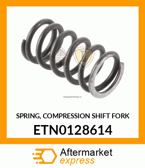 SPRING, COMPRESSION SHIFT FORK ETN0128614