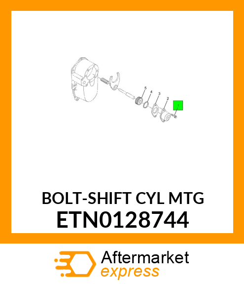 BOLT-SHIFT CYL MTG ETN0128744